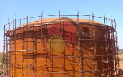 Montage Bacs clés à main à la Cimenterie du Sahel